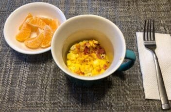 Mug Omelettes are an Easy, Fast Hot Breakfast that is Perfect for Vacation